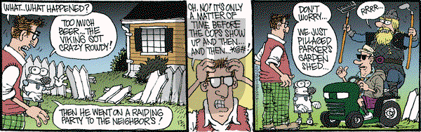 Monty on Saturday December 7, 2019 Comic Strip