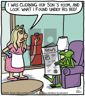 The Argyle Sweater - Tuesday February 13, 2024 Comic Strip
