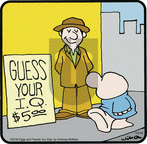 Ziggy on Friday October 18, 2019 Comic Strip