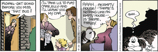 For Better or For Worse - Wednesday September 11, 2013 Comic Strip