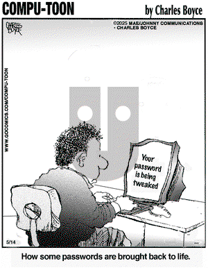 Compu-toon on Wednesday May 14, 2025 Comic Strip