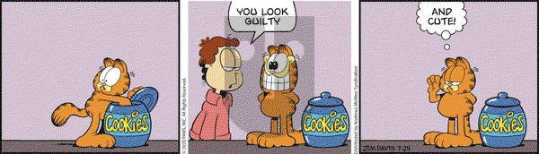 Garfield on Saturday July 25, 2020 Comic Strip