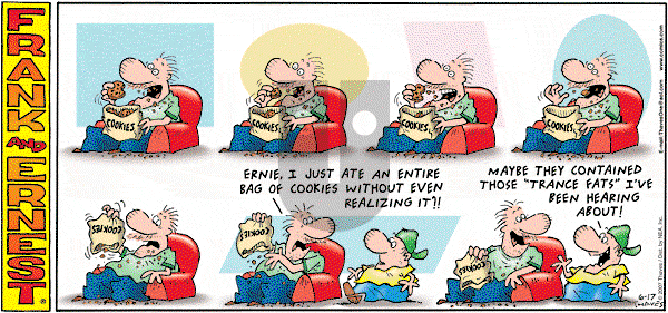 Frank and Ernest on Sunday June 17, 2007 Comic Strip