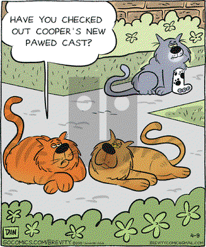 Brevity on Thursday April 9, 2015 Comic Strip