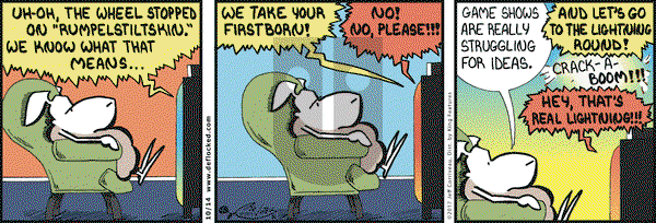 DeFlocked on Saturday October 14, 2017 Comic Strip