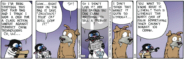 Get Fuzzy on Tuesday June 25, 2013 Comic Strip