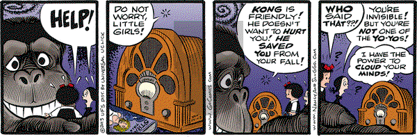 Nancy on Thursday November 14, 2013 Comic Strip
