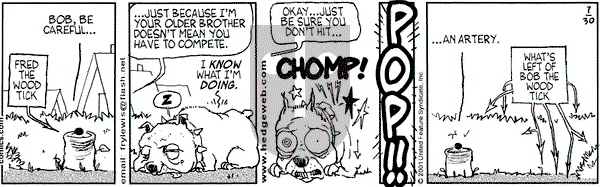 Over the Hedge on Monday July 30, 2001 Comic Strip