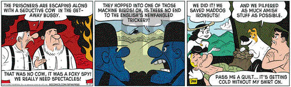 Rip Haywire on Thursday September 17, 2015 Comic Strip