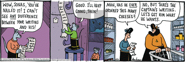 Overboard on Thursday June 5, 2025 Comic Strip