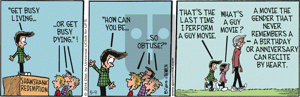 Grand Avenue on Friday May 9, 2014 Comic Strip