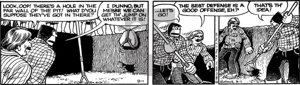 Alley Oop on Monday September 1, 1980 Comic Strip