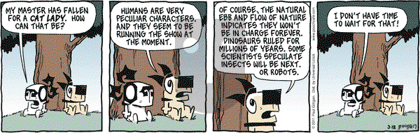 Pooch Cafe on Friday March 18, 2011 Comic Strip