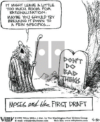 Non Sequitur on Friday April 30, 1999 Comic Strip