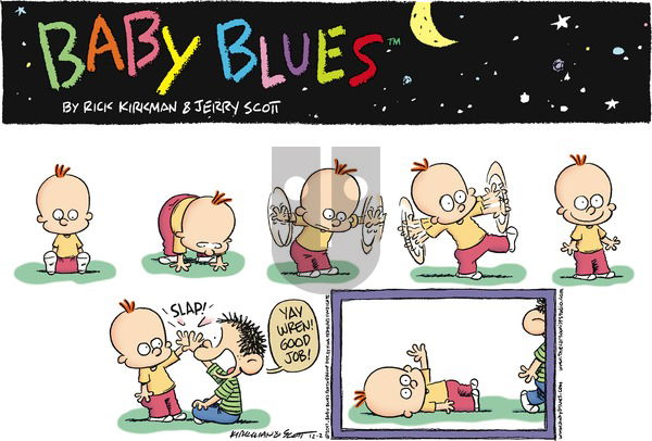 Baby Blues on Sunday December 2, 2012 Comic Strip