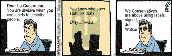 La Cucaracha on Friday July 20, 2012 Comic Strip