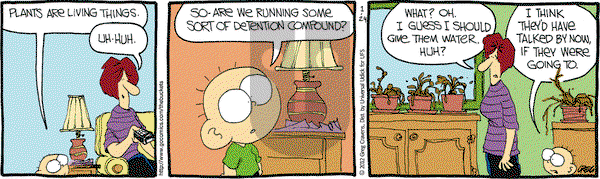 The Buckets on Tuesday January 24, 2012 Comic Strip