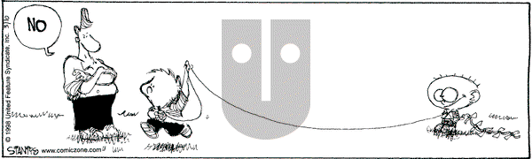 The Buckets on Tuesday March 10, 1998 Comic Strip
