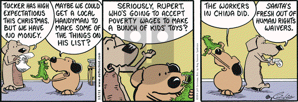 DeFlocked on Thursday December 11, 2014 Comic Strip