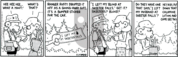 FoxTrot on Saturday August 24, 1996 Comic Strip