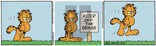 Garfield on Friday March 3, 2006 Comic Strip