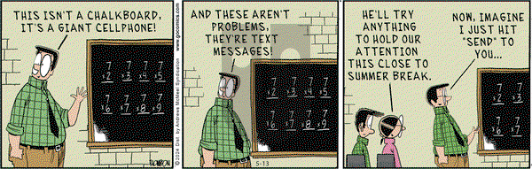 Grand Avenue on Monday May 13, 2024 Comic Strip