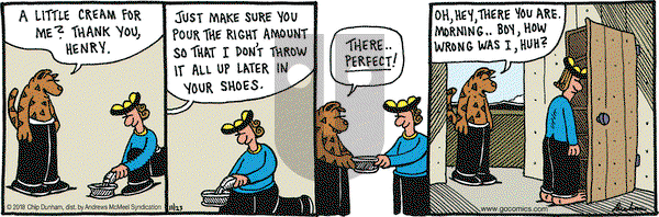 Overboard on Friday November 23, 2018 Comic Strip