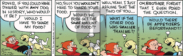 Red and Rover on Monday April 13, 2015 Comic Strip