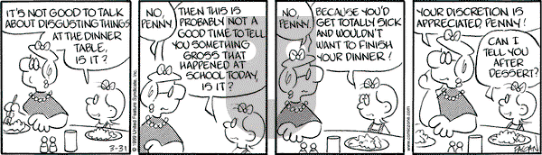 Drabble on Wednesday March 31, 1999 Comic Strip