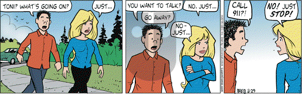 Luann on Monday August 29, 2016 Comic Strip