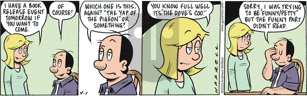Adam@Home on Tuesday April 1, 2025 Comic Strip