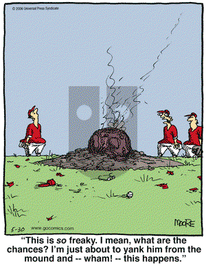 In the Bleachers on Tuesday May 30, 2006 Comic Strip