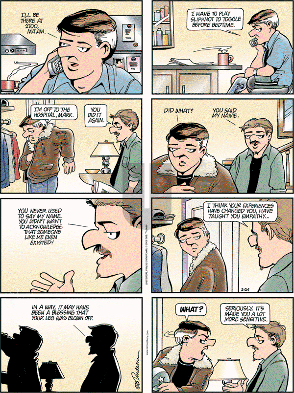 Doonesbury - Sunday February 24, 2008 Comic Strip