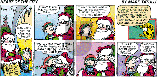 Heart of the City on Sunday December 16, 2001 Comic Strip