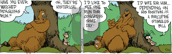 The Grizzwells on Thursday May 7, 2009 Comic Strip