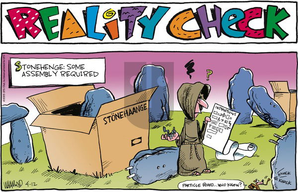Reality Check on Sunday April 12, 2015 Comic Strip