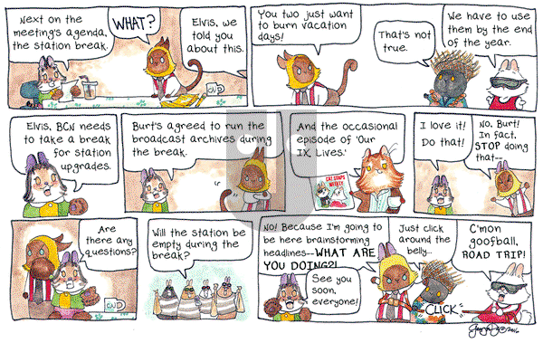 Breaking Cat News on Friday August 19, 2016 Comic Strip