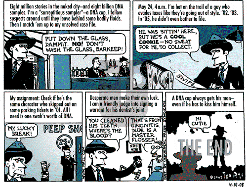 Ted Rall on Saturday April 19, 2008 Comic Strip