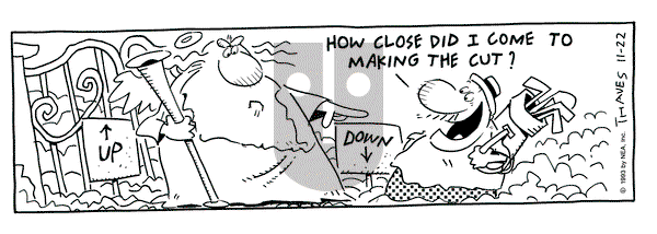 Frank and Ernest - Monday November 22, 1993 Comic Strip
