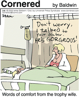 Cornered on Wednesday March 6, 2002 Comic Strip