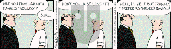 The Born Loser on Monday March 7, 2016 Comic Strip