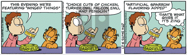 Garfield on Wednesday September 27, 2006 Comic Strip