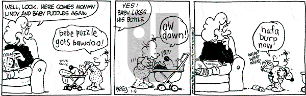 Luann on Saturday January 5, 1991 Comic Strip