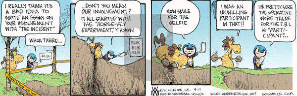 Non Sequitur on Thursday September 11, 2014 Comic Strip