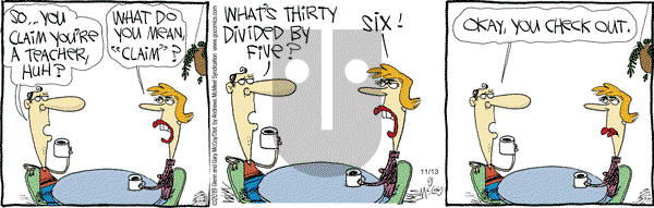 The Duplex on Wednesday November 13, 2019 Comic Strip