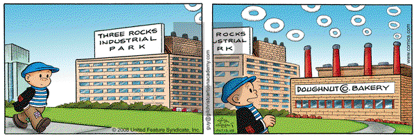 Nancy on Monday October 13, 2008 Comic Strip