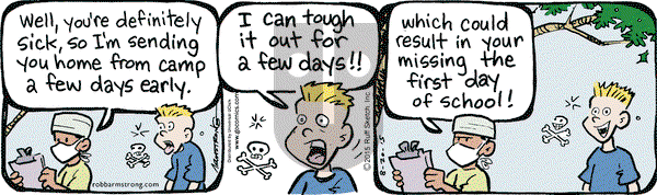 JumpStart on Thursday August 20, 2015 Comic Strip