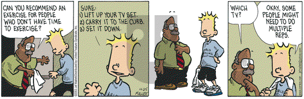 Frazz on Friday April 25, 2003 Comic Strip