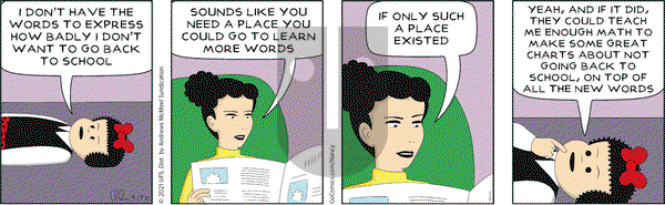 Nancy on Friday September 17, 2021 Comic Strip