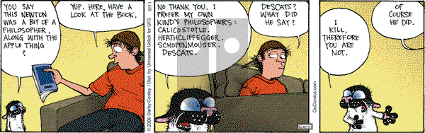 Get Fuzzy on Thursday August 11, 2016 Comic Strip